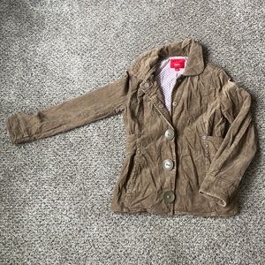 100% cotton corduroy style jacket